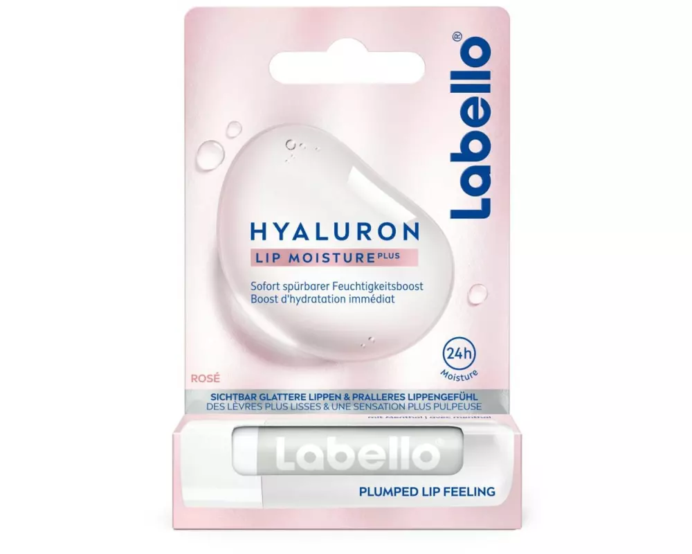 LABELLO Lippenpomade Hyaluron Moisture Plus Rosé 5.2 g