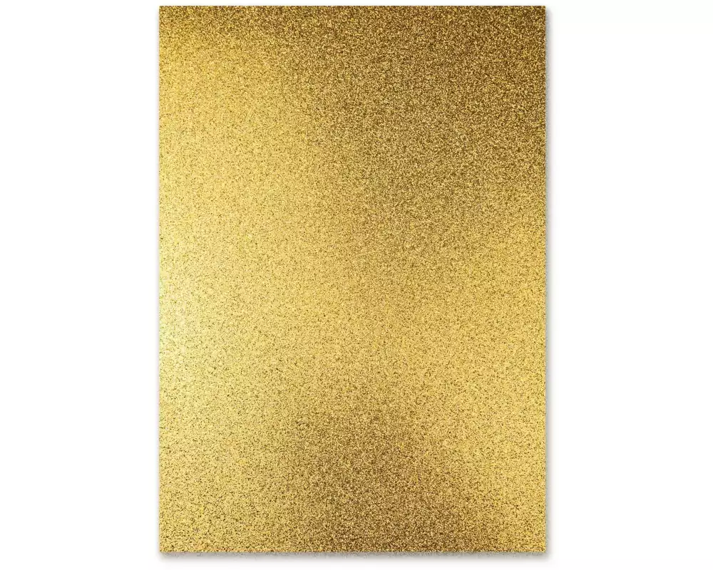URSUS Glitzerkarton A4, 300 g/m², 10 Blatt, Gold