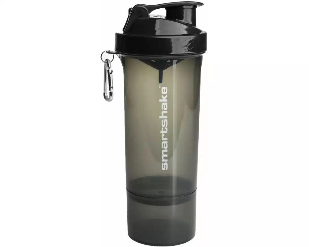 Smartshake Slim 500 ml, Schwarz