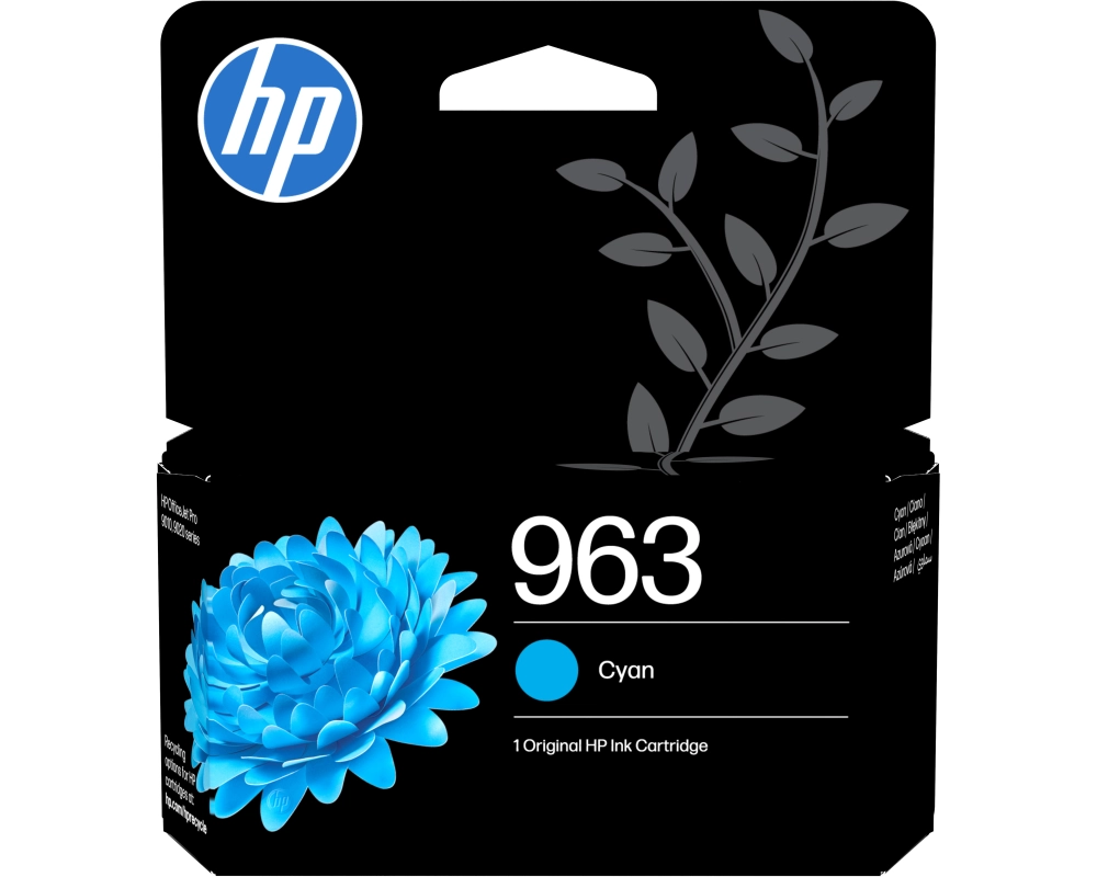 HP Tintenpatrone 963 cyan 3JA23AE#LS1 OfficeJet 9010/9020 700 S.