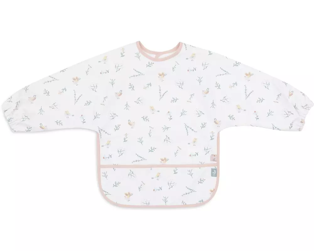 Jollein Ärmel-Lätzchen Wasserdicht Lovely Birds 40 x 75 cm