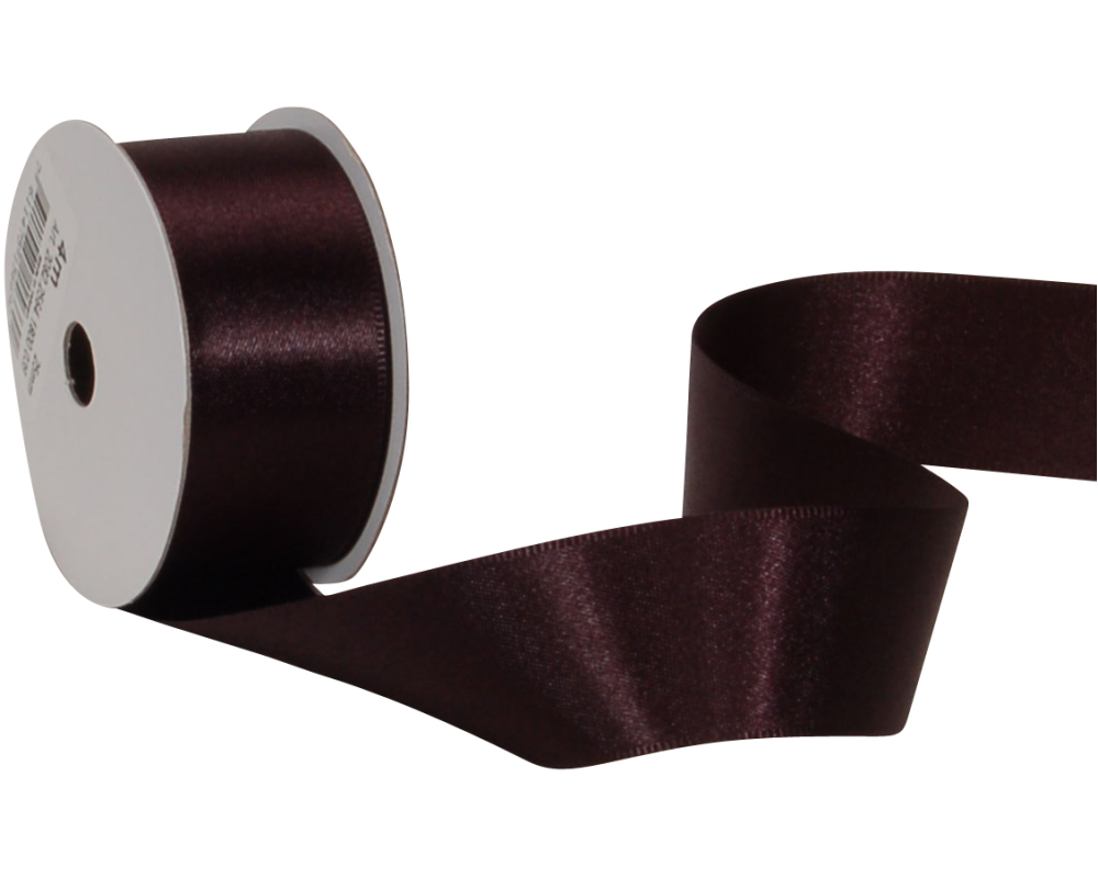 Spyk Satinband 25 mm x 4 m, Schwarz