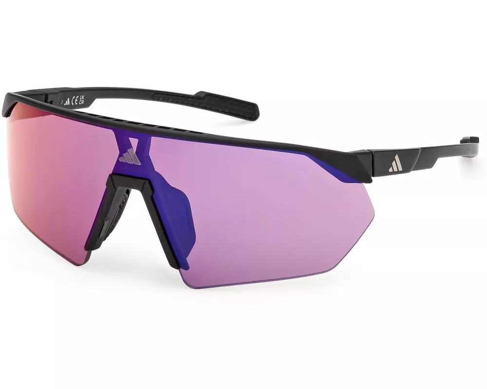 adidas SP0076 Sonnenbrille, Lens Gradient Mirror Violet