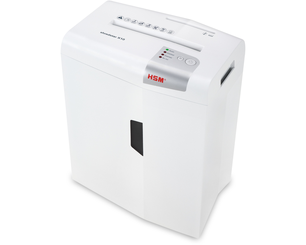 HSM Aktenvernichter shredstar X10 1045111 P-4, 20lt