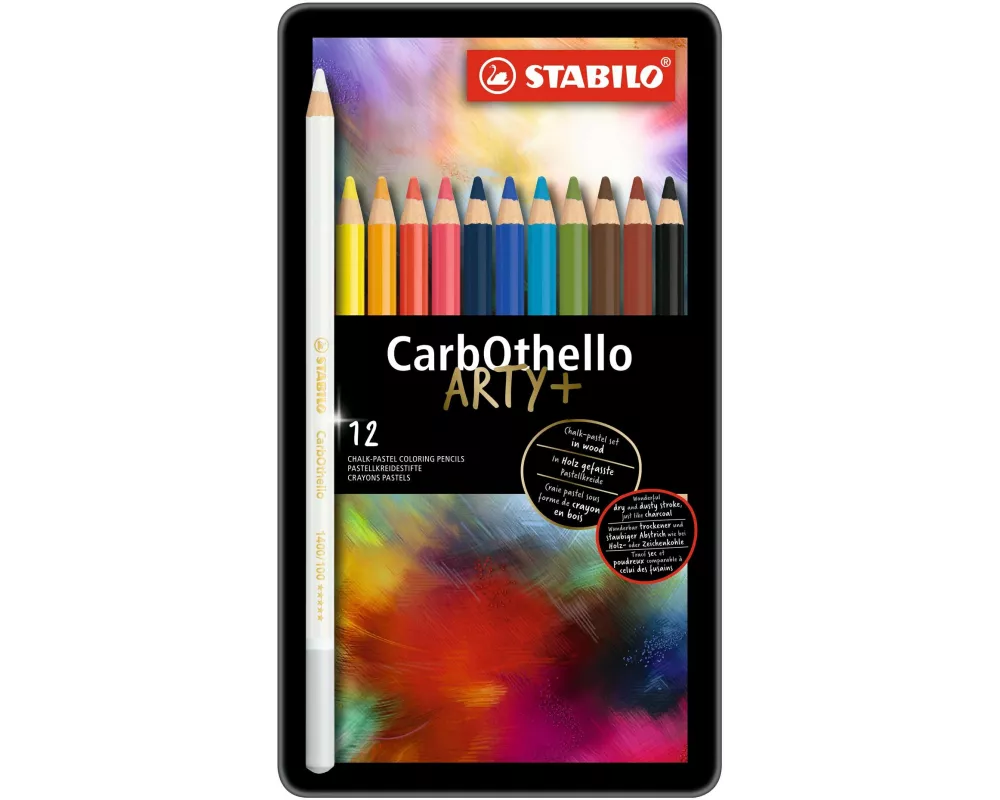 STABILO Farbstifte CarbOthello, 12 Stück