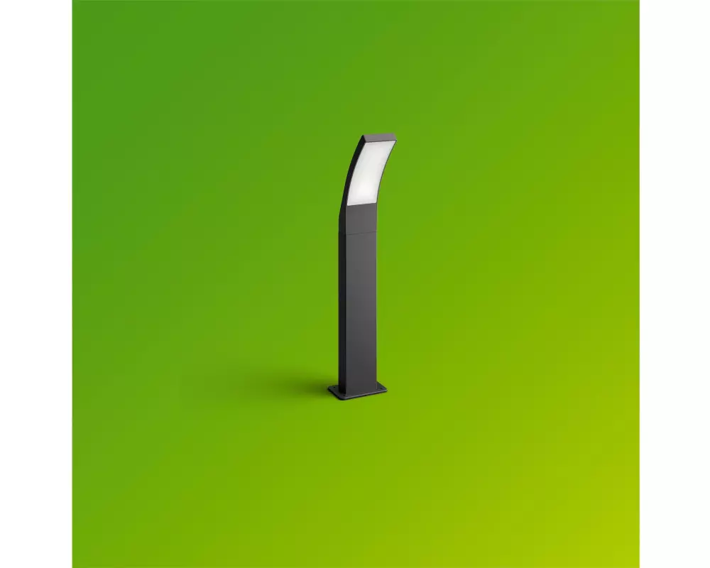 Philips Gartenlicht Splay, 4.3W, 2700 K, 800 im, Anthrazit