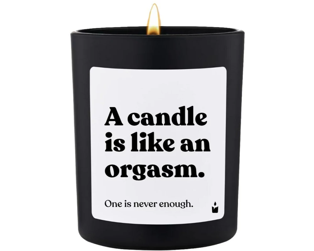 ChattyCandles Duftkerze A candle is like an orgasm 6.7 x 8 cm