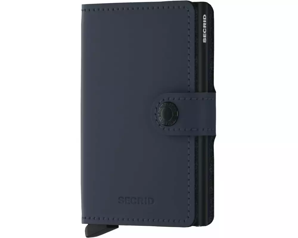 SECRID Portemonnaie Miniwallet Matte Nightblue