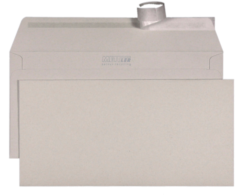 METTLER Couvert ohne Fenster C5/6 7046 100g, recycling 500 Stk.