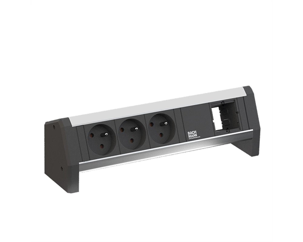 BACHMANN DESK 3xUTE 1xCM Strom 1,0m GST18