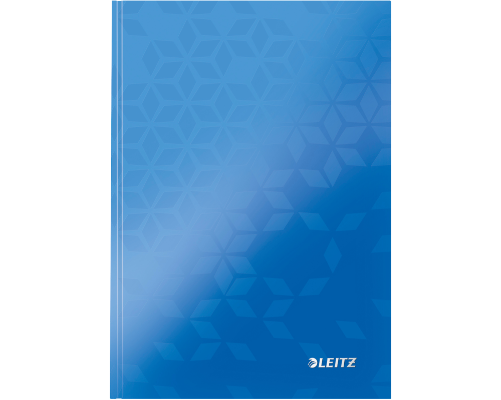 LEITZ Notizbuch WOW A5 46271036 liniert, 90g blau