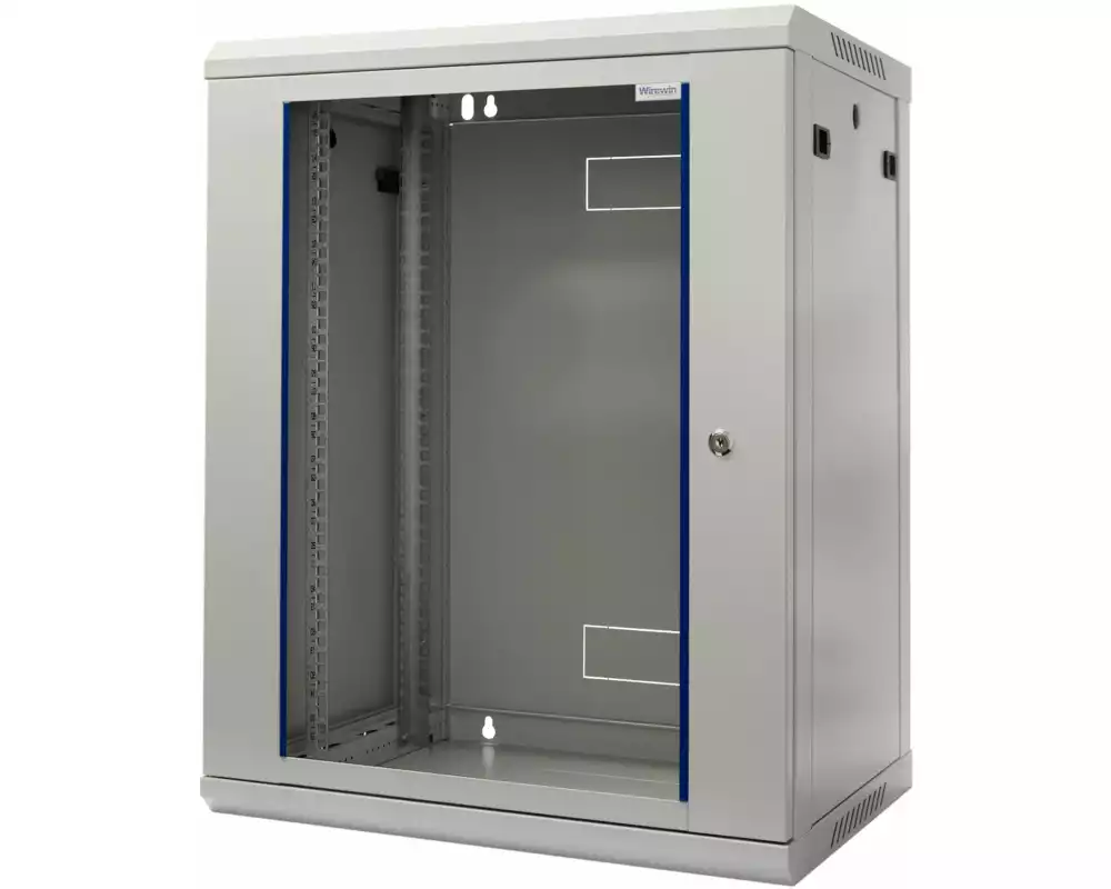 Wirewin Wandschrank 600X450X15U Pro 3rd Gen 19" / 15HE / Grau
