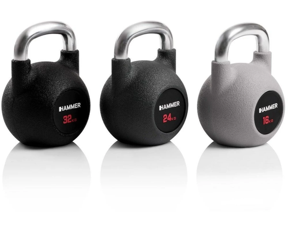 HAMMER Kettlebell Competition Gusseisen Anthrazit 24 kg