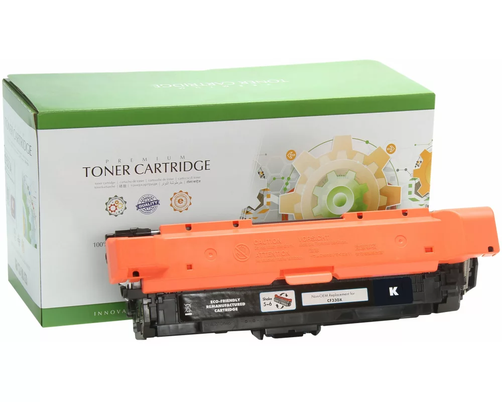 STATIC Toner cartridge compatible with HP CF330X black High Capacity remanufactured 20.500 pages
