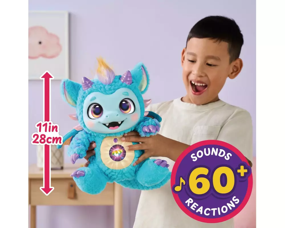 moose My Pet Drache Interaktiv, mit Geräuschen und Reaktionen