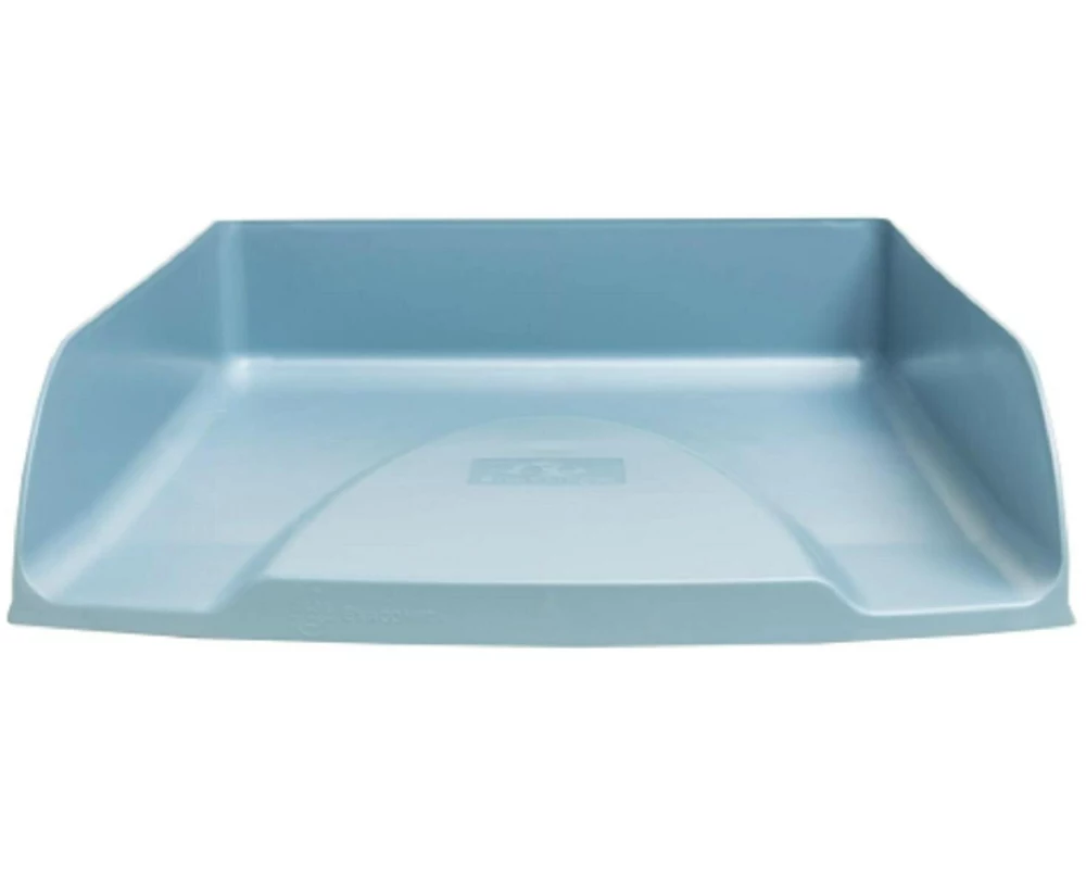 Exacompta Dokumentenablage Combo Styli AutentiK, A4+ Quer, Blaugrau