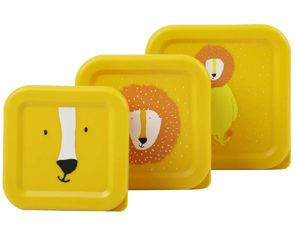 Trixie Lunchbox Löwe 3er Set, Gelb