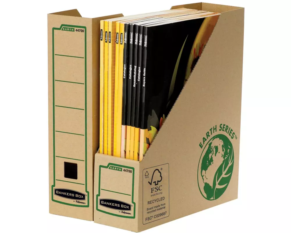 Fellowes Stehsammler R-Kive Earth Series A4 Braun