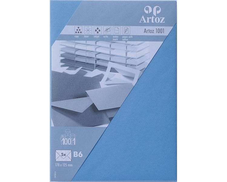 ARTOZ Couverts 1001 B6 107364184 100g, marienblau 5 Stück