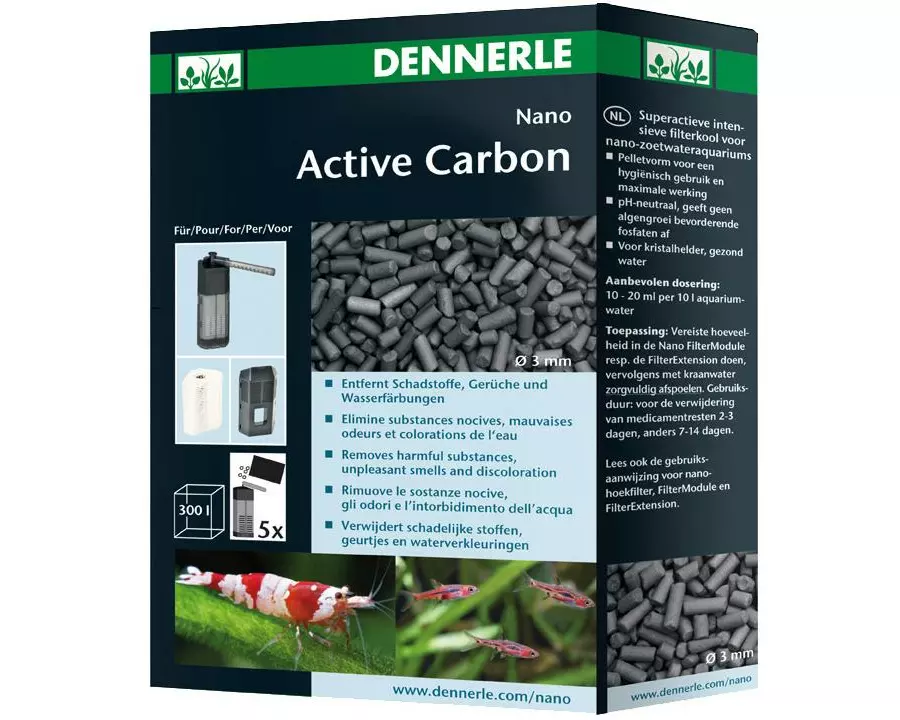 Dennerle Wasserpflege Nano ActiveCarbon, Ø 3 mm