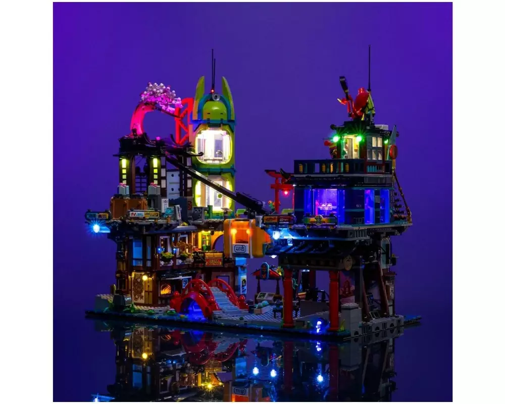 Light My Bricks LED-Licht-Set für LEGO® 71799 Die Märkte von NINJAGO City