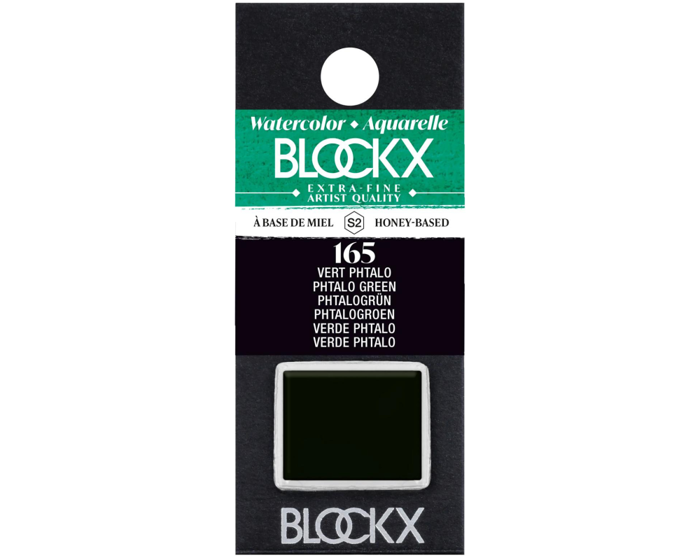 BLOCKX Aquarellfarbe 1.5ml 41165BXC phtalogrün