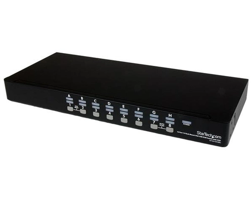 StarTech.com SV1631DUSBUK Tastatur/Video/Maus (KVM) Switch Schwarz