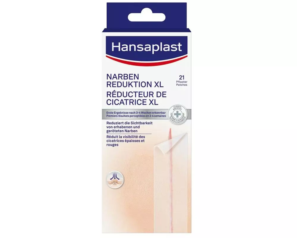 Hansaplast Narbenpflaster Narben Reduktion XL 21 Stück