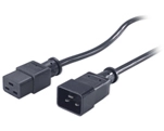 APC PWR Cord C19 - C20, 0.6 m Schwarz 0,6 m C19-Koppler C20-Koppler