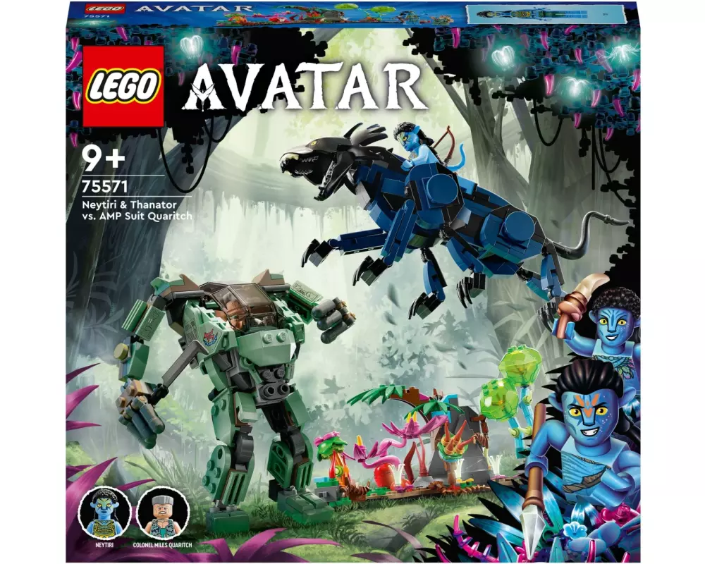 LEGO® Avatar Neytiri und Thanator vs. Quaritch im MPA 75571