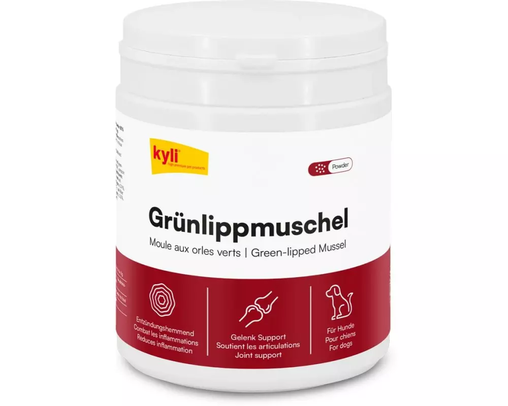 kyli Hunde-Nahrungsergänzung Grünlippenmuschel-Extrakt, 375 g