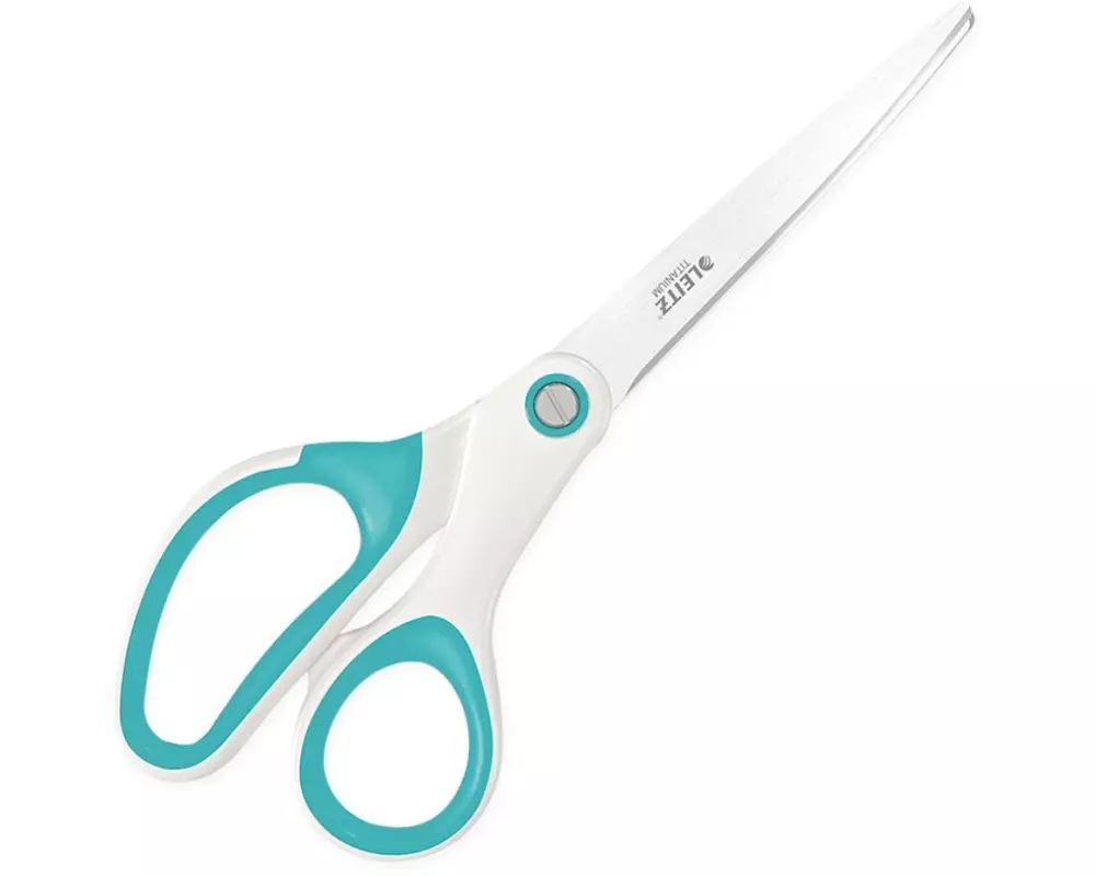 Leitz Schere WOW 20.5 cm, Rostfreier Stahl, Eisblau