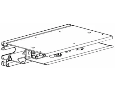 APC HyperPod Roof, Drop Roof Mounting Rail, 300mm