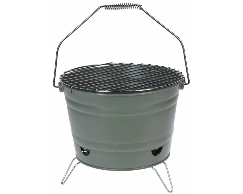 FS-STAR Grilleimer 27cm Mattgrün