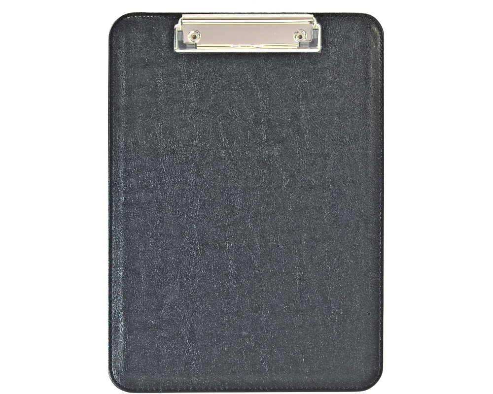 ECOBRA Schreibplatte A5 789251 schwarz Kunstleder hoch