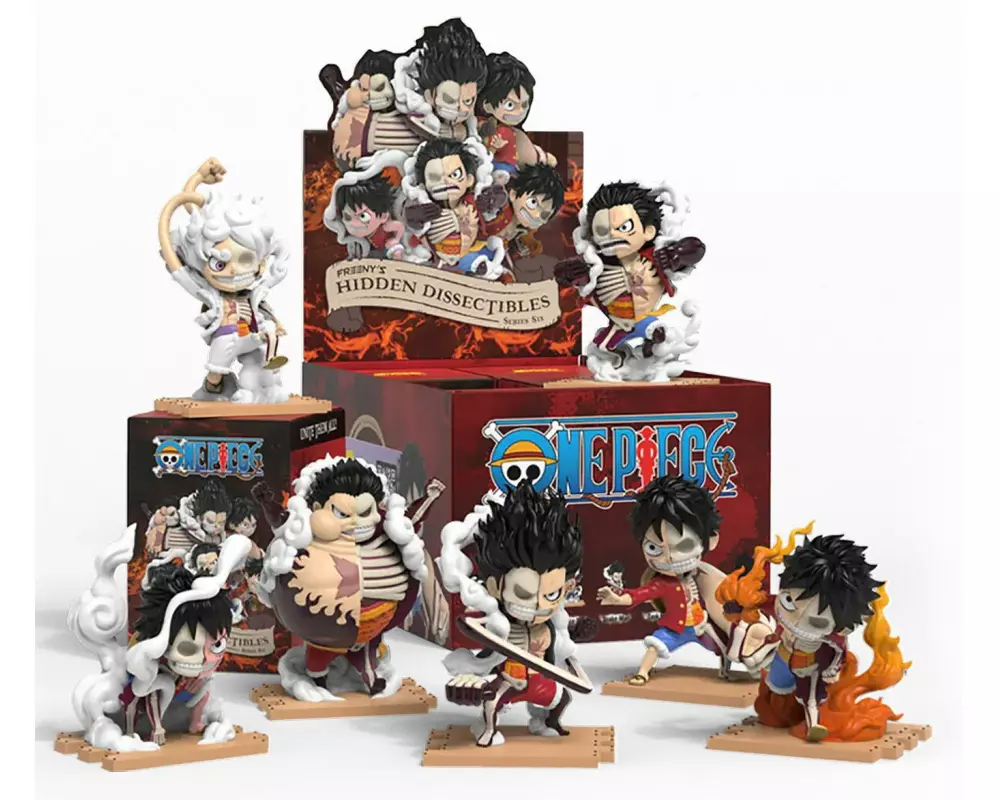 Mighty Jaxx Hidden Dissectibles: One Piece Series 6 - Luffy´s Gears Edition – Blindpack