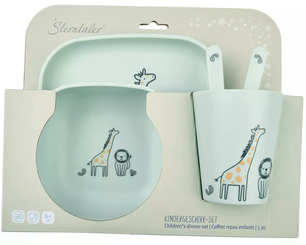 Sterntaler Kindergeschirrset Safari