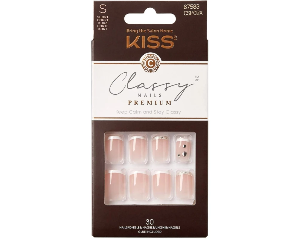 Kiss Classy Nails Premium Gorgeous 30 Stück