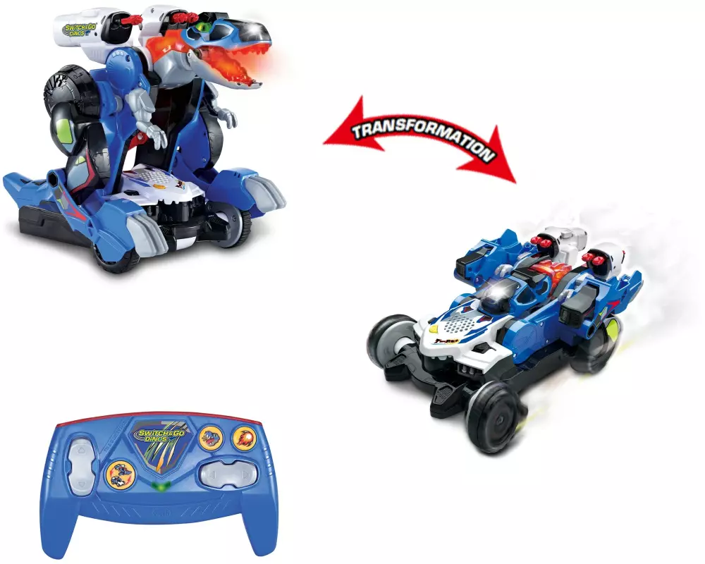 Vtech Switch und Go Dinos mit Transformation und Lichteffekten