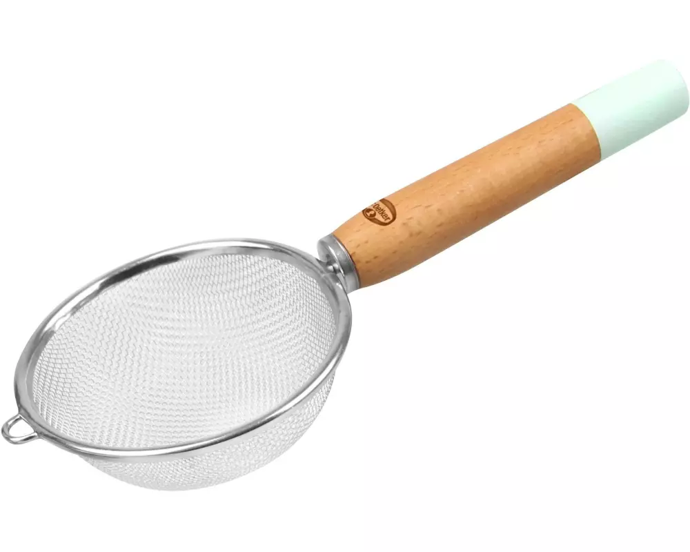 Dr.Oetker Mehlsieb Retro Design Silber