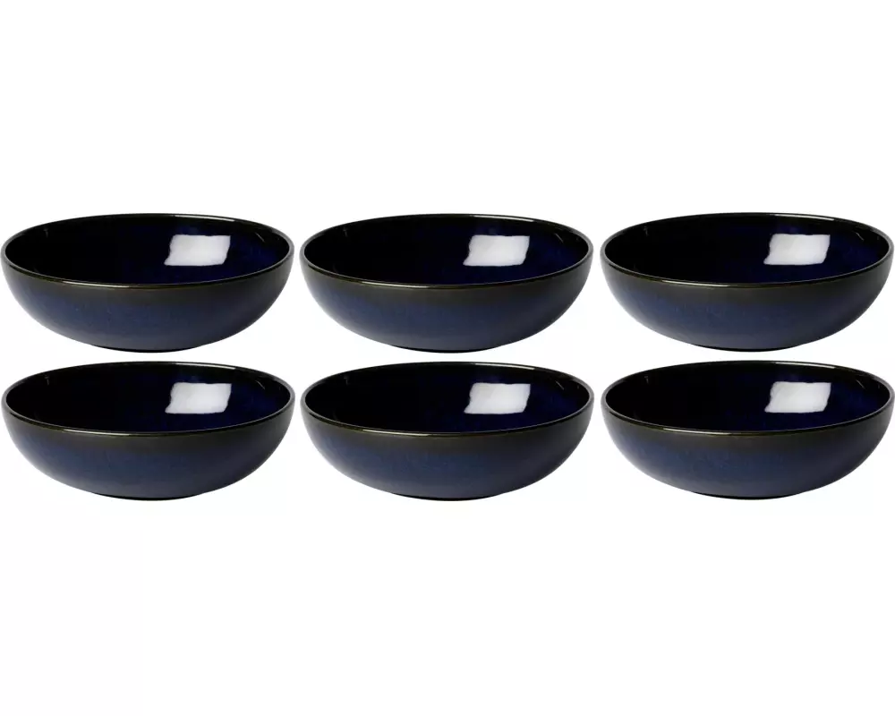 Villeroy & Boch Snackschale Lave 6 Stück, Blau