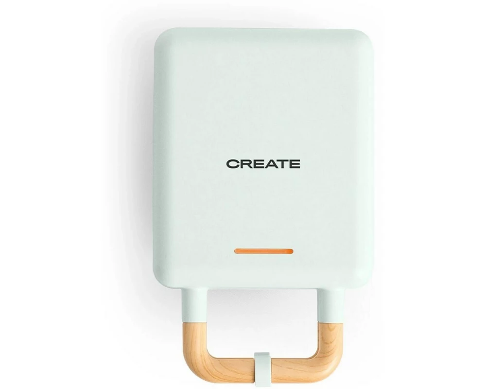 Create Waffeleisen Stone 2 in 1 Compact Pastellblau