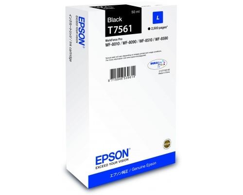 Ink Cart/T7561 L 50ml BK