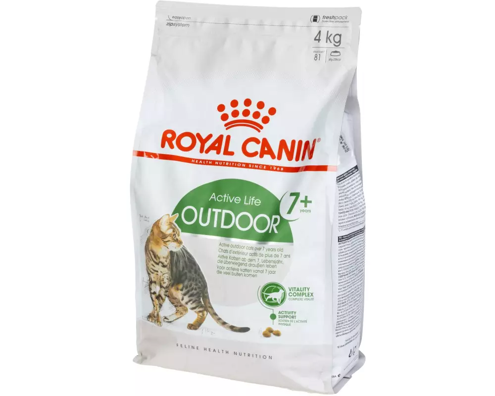 Royal Canin Trockenfutter Outdoor 7+, 4 kg