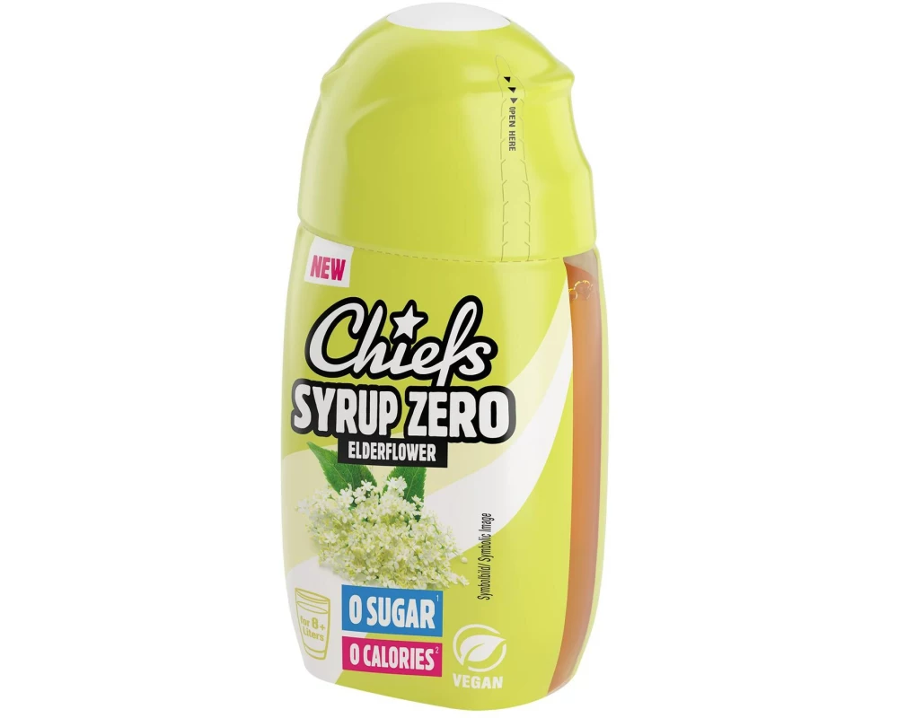 Chiefs Syrup Zero Holunderblüten, 65 ml
