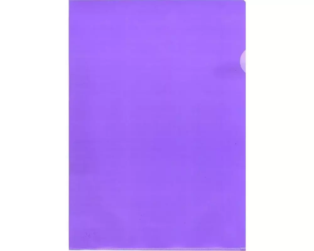 Büroline Sichthülle A4 Violett matt, 100 Stück