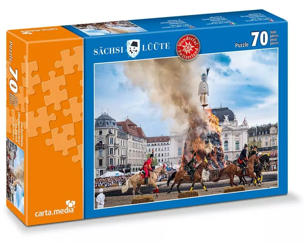 Carta.Media Sächsilüüte Zürich 70 Teile