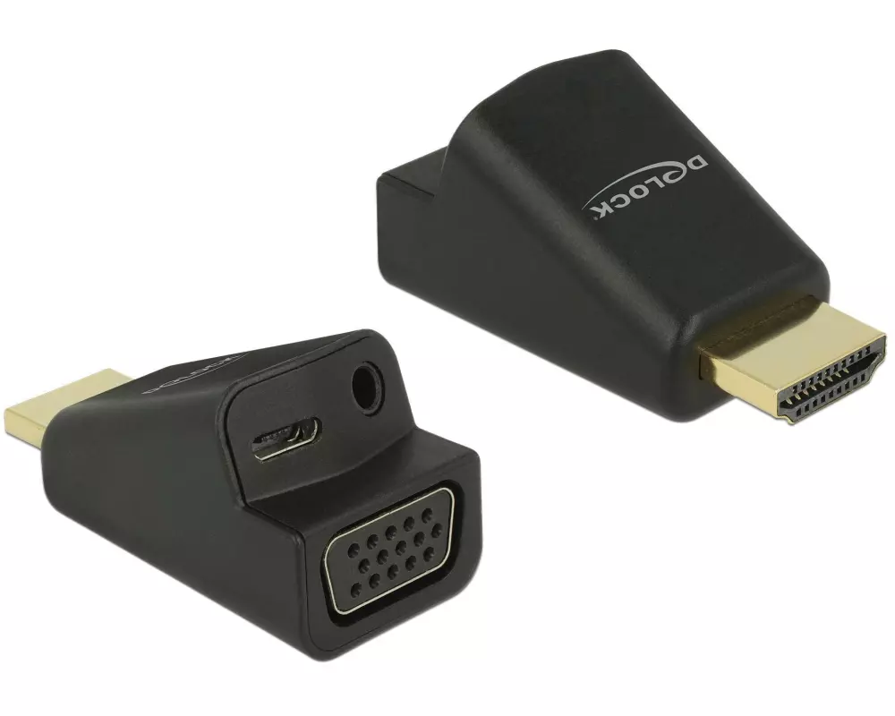Delock Konverter HDMI - VGA mit Audio