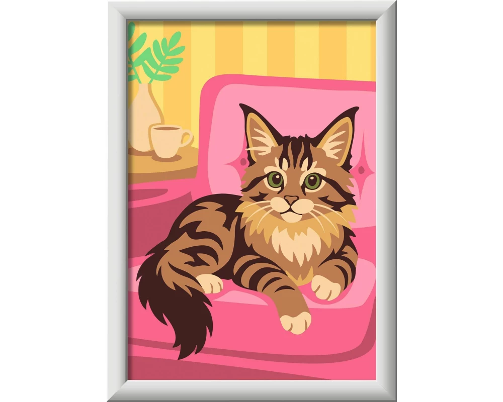 Ravensburger Malen nach Zahlen CreArt – Maine-Coon-Kätzchen