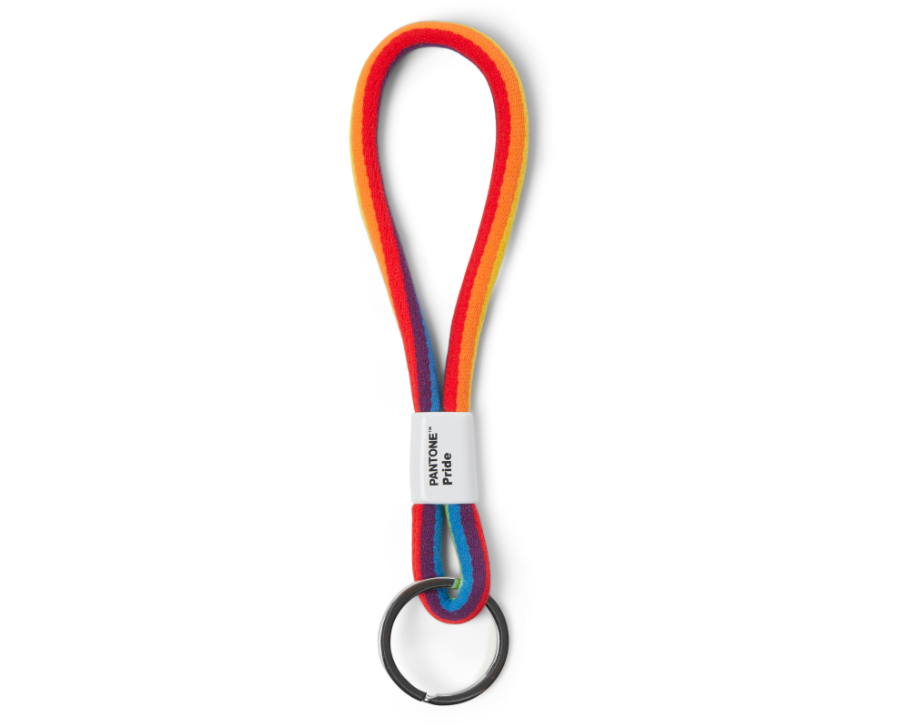Pantone by Copenhagen Design Schlüsselanhänger Key Chain Short 18 x 3.3 cm Mehrfarbig